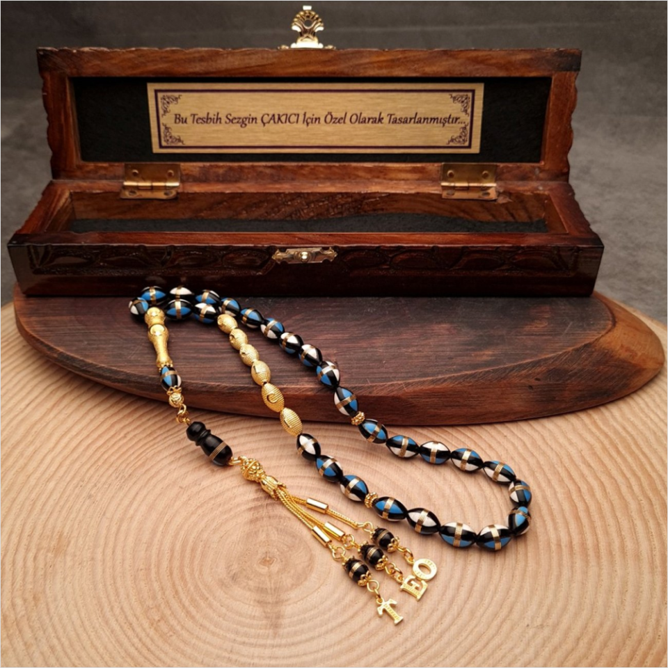 Oltu Taşı Markazit Gümüş Bileklik Model - 27